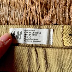 Adjustable waist H&M leggings. Size 5-6